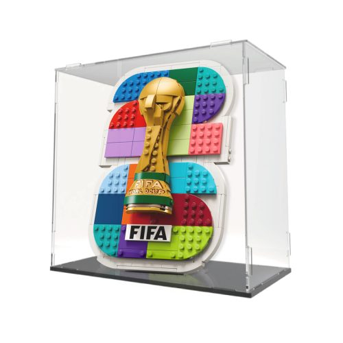 Caja encastrable de acrílico para LEGO®  Emblema Oficial de la FIFA World Cup 2026™ 43032
